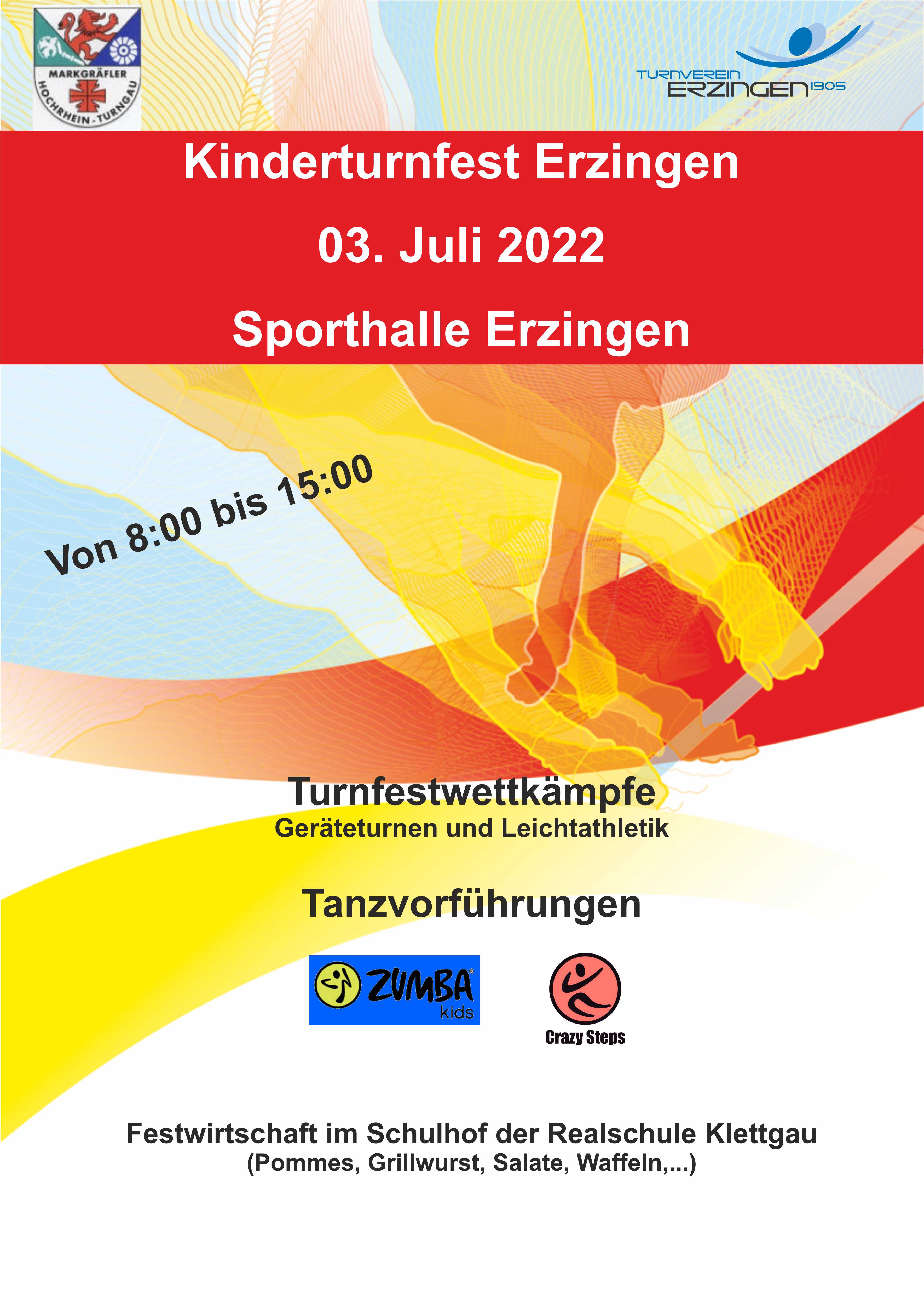 Plakat Kinderturnfest 2 AG 2022